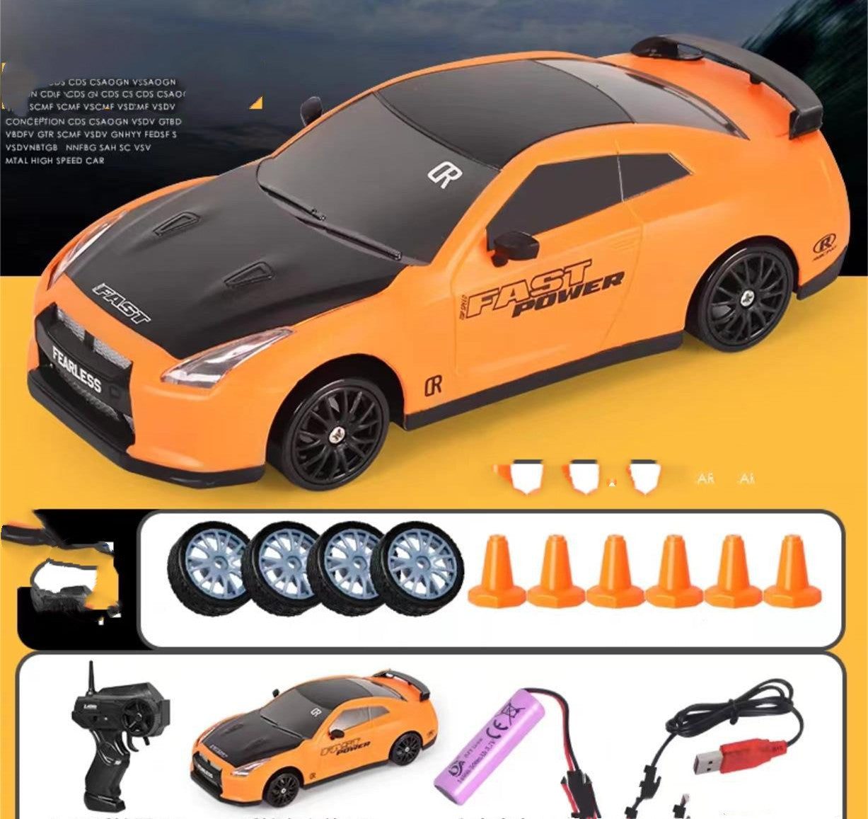 2.4G Drift Rc Car 4WD RC Drift Car